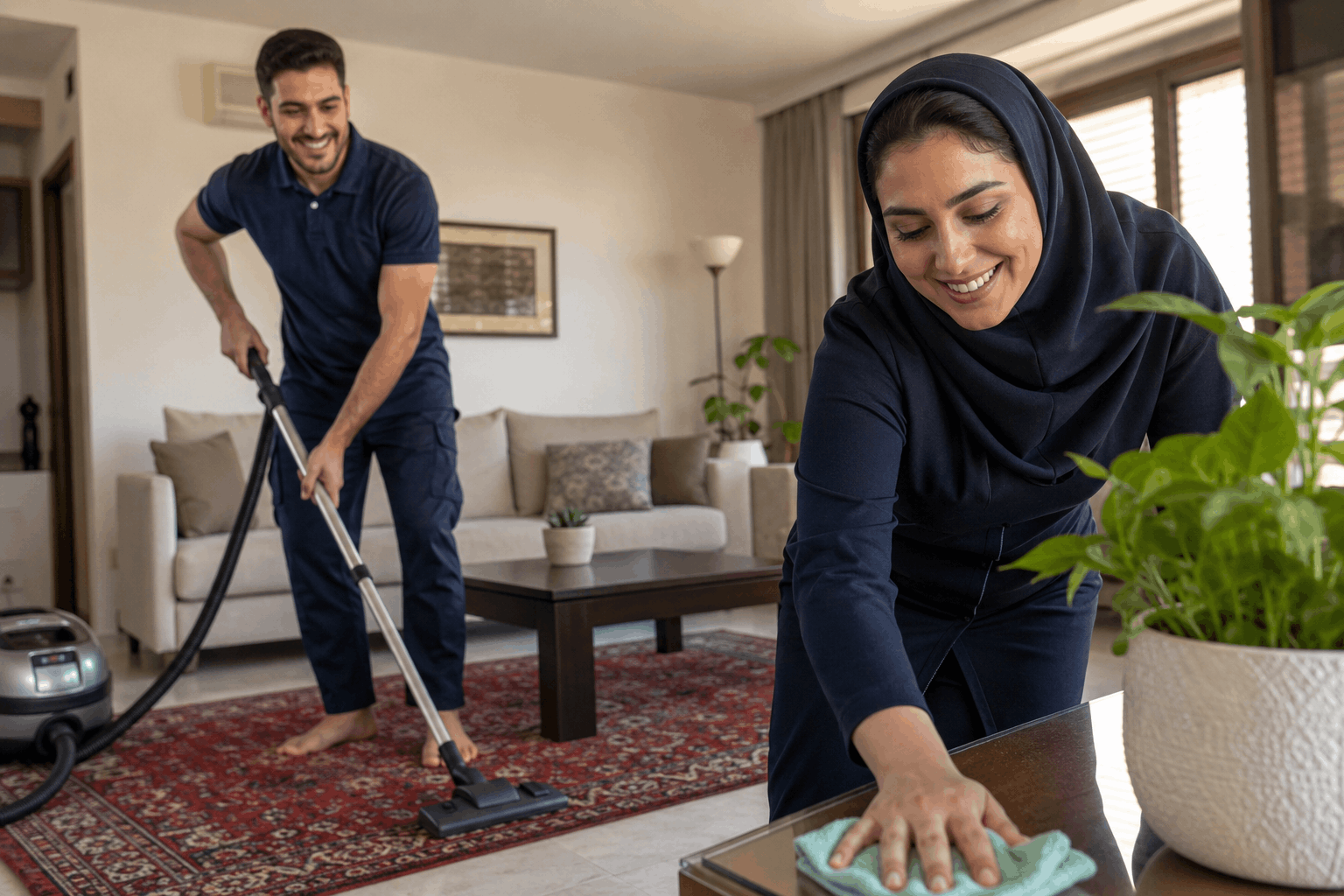 نظافت منزل در کامرانیه