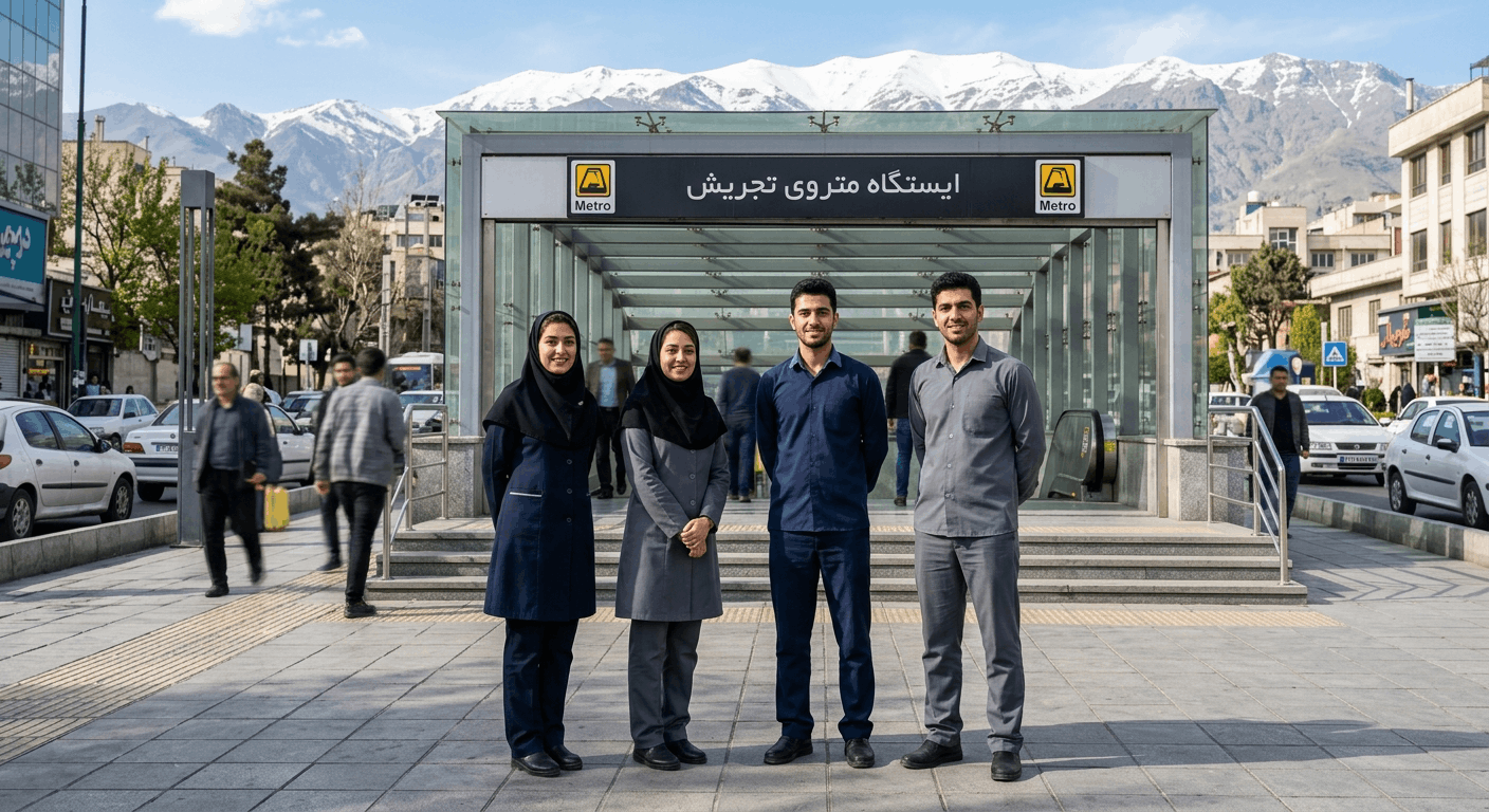 شرکت خدمات نظافتی پاکیزک در تجریش