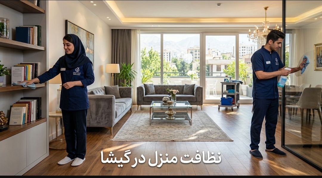 نظافت منزل درگیشا
